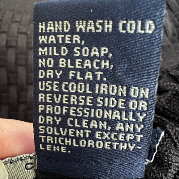 Doncaster Black Waffle Knit Short Sleeve Plus Size Top. Size 2W in EUC - Picture 5 of 6